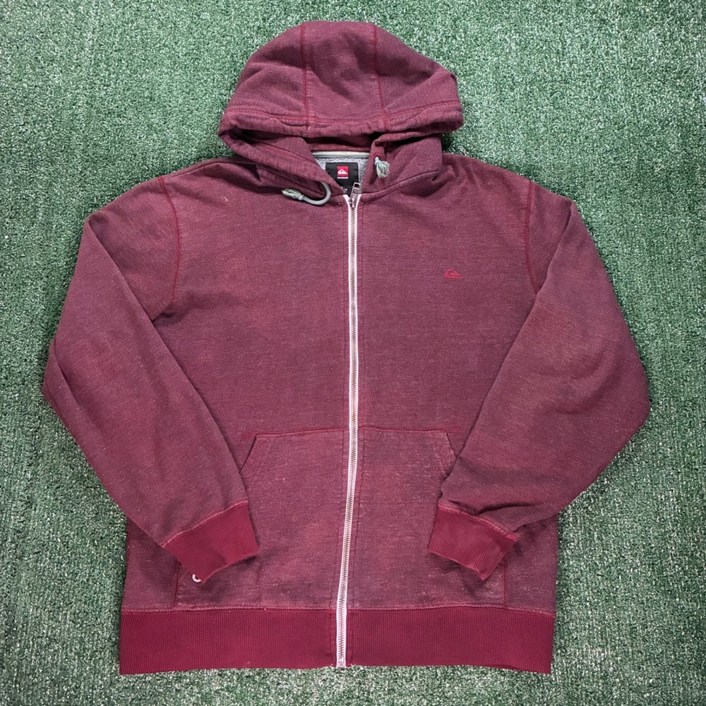 Y2K Quiksilver Surf Zip Up Hoodie